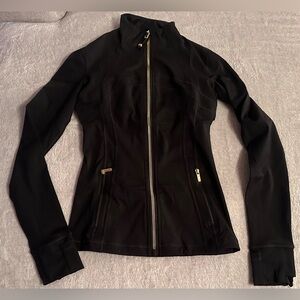 Lululemon Women’s Define Jacket Athletic Fitted Full Zip Long Sleeve Black Sz 4